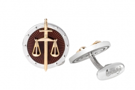 Запонки Gourji Закон и порядок GS4715-1964