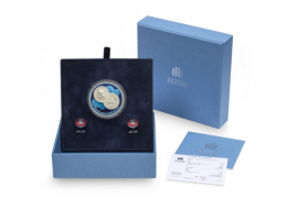 Набор подарочный Коронационный рубль Александра III